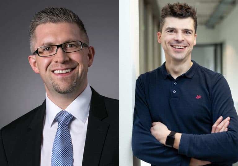 Roman Schwarze und Aleksandar Jeremic