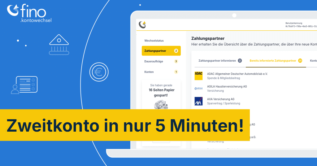 Kontosperrung Zweitkonto spart Aerger