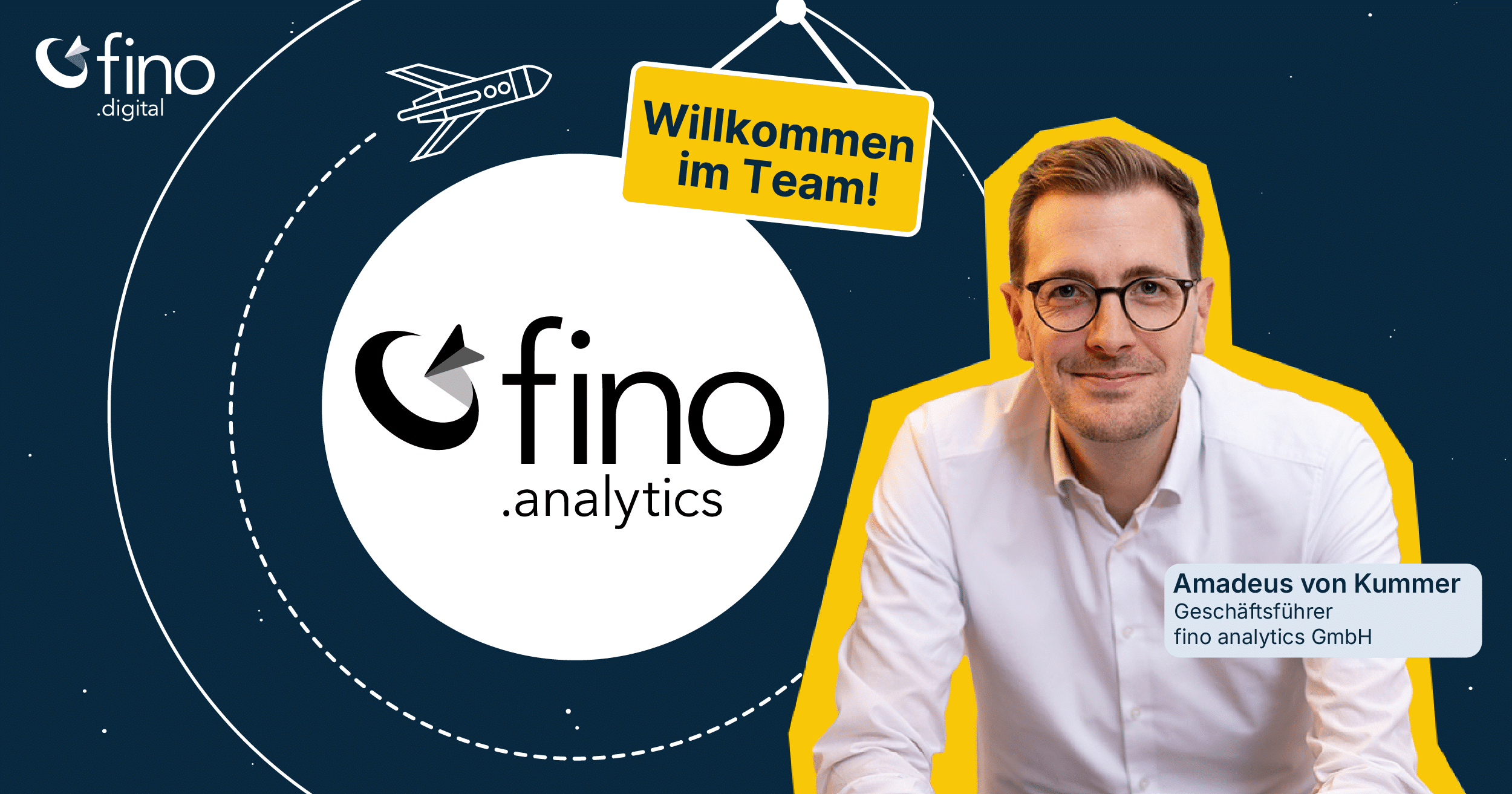 fino analytics, Geschäftsführer Amadeus von Kummer